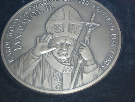 vzácna minca pápeža